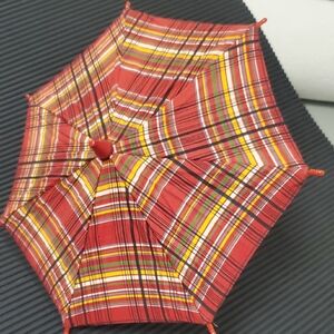 Vintage Red Doll Umbrella